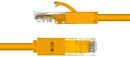 Greenconnect Патч-корд прямой 3.0m UTP кат.6, желтый, 24 AWG, литой, GCR-LNC602-3.0m, ethernet high speed, RJ45, T568B2