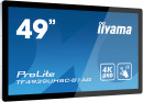 Сенсорная поверхность 49" iiYama ProLite TF4939UHSC-B1AG черный IPS 3840x2160 500 cd/m^2 8 ms VGA HDMI DisplayPort2