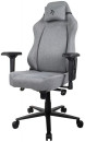 Компьютерное кресло (для геймеров) Arozzi Primo Woven Fabric - Grey - Black logo PRIMO-WF-GYBK