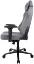 Компьютерное кресло (для геймеров) Arozzi Primo Woven Fabric - Grey - Black logo PRIMO-WF-GYBK6