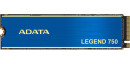 Твердотельный накопитель SSD M.2 500 Gb A-Data LEGEND 750 Read 3350Mb/s Write 2450Mb/s 3D NAND TLC ALEG-750-500GCS