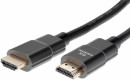 Кабель HDMI 1.5м VCOM Telecom ACG863-1.5M круглый черный серый2