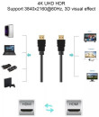 Кабель HDMI 3м VCOM Telecom TCG300-3M круглый черный6