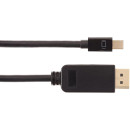 Кабель-переходник Mini DisplayPort M -> Display Port M  4K*60 Hz 1,8м VCOM <CG682-1.8M>2