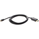 Кабель-переходник Mini DisplayPort M -> Display Port M  4K*60 Hz 1,8м VCOM <CG682-1.8M>6
