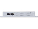 IP30, IPv6/IPv4, 8-Port 1000T 802.3at PoE + 2-Port 100/1000X SFP Wall-mount Managed Ethernet Switch (-40 to 75 C, dual power input on 48-56VDC terminal block and power jack, SNMPv3, 802.1Q VLAN, IGMP Snooping, SSL, SSH, ACL)4