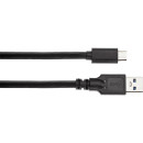 Кабель USB Type C USB 3.0 2м VCOM Telecom ACU401-2M круглый черный2