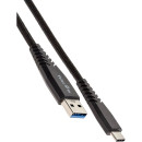 Кабель-адаптер USB 3.1 Type-Cm --> USB 3.0 Am, 2метра  Telecom <TC402B-2M>3