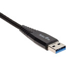 Кабель-адаптер USB 3.1 Type-Cm --> USB 3.0 Am, 2метра  Telecom <TC402B-2M>4