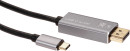 Кабель DisplayPort 1.8м VCOM Telecom CU480MC-1.8M круглый черный серый2