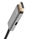 Кабель-адаптер USB Type-Cm --> DP1.4v (m) 8K@60Hz, PD 100W,1.8m , Alum Shell,VCOM <CU480MCPD-1.8M>2