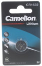 Camelion CR1632 BL-1 (CR1632-BP1, батарейка литиевая,3V) (1 шт. в уп-ке)3