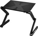 Стол для ноутбука Buro BU-807 столешница металл черный 42x26см5