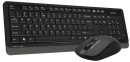Клавиатура + мышь A4Tech Fstyler FG1012 клав:черный/серый мышь:черный USB беспроводная Multimedia2