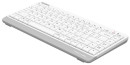 Клавиатура A4Tech Fstyler FBK11 белый/серый USB беспроводная BT/Radio slim3