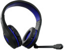 Наушники с микрофоном Оклик GMNG HS-L325G Blue черный/синий 2.2м мониторные оголовье (1533545)4