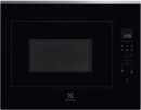 Встраиваемая микроволновая печь ELECTROLUX/ Встраиваемая микроволновая печь с грилем, объем 25 л., высота 459 мм, цвет черный/нерж.cталь