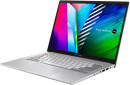 Ноутбук ASUS Vivobook Pro Q3 14 N7400PC-KM024W 14" 2880x1800 Intel Core i5-11300H SSD 512 Gb 8Gb Bluetooth 5.0 WiFi (802.11 b/g/n/ac/ax) nVidia GeForce RTX 3050 4096 Мб серебристый Windows 11 Home 90NB0U44-M027704