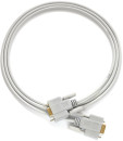Greenconnect Кабель COM RS-232 порта соединительный 5 m GCR- DB9CF2F-5 m, 9F / 9F Premium, серый, пластиковый пакет2