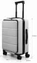 Чемодан NINETYGO Light Business Luggage 20" коричневый3
