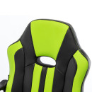 Кресло компьютерное BRABIX Stripe GM-202 черный/зеленый4