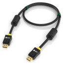 Кабель DisplayPort 3м Green Connection GCR-51915 круглый черный2