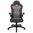 Кресло для геймеров BRABIX Skill GM-005 черный/оранжевый4