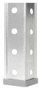 Стеллаж металлический ПРАКТИК "ES" облегченный (1450х750х300 мм), 4 полки, оцинкованная сталь, S240990334586