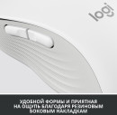 Мышь беспроводная Logitech Signature M650 L белый серый USB + Bluetooth 910-0062387