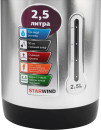 Термопот StarWind STP1820 600 Вт серебристый чёрный 2.5 л металл/пластик3