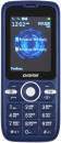 Мобильный телефон Digma B240 Linx 32Mb синий моноблок 2Sim 2.44" 240x320 0.08Mpix GSM900/1800 FM microSD6