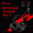 Наушники с микрофоном A4Tech Bloody G521 черный 2.3м мониторные USB оголовье (G521 (BLACK))5