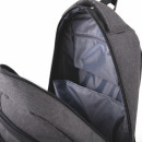 Рюкзак BRAUBERG универсальный, 3 отделения, темно-серый, 46х31х18 см, 2707593