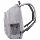 Рюкзак BRAUBERG универсальный, 3 отделения, светло-серый, 46х31х18 см, 2707625
