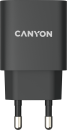 Зарядное устройство Canyon CNE-CHA20B02 3 А USB-C черный3