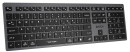 Клавиатура A4Tech Fstyler FBX50C серый USB беспроводная BT/Radio slim Multimedia3