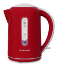 Чайник электрический StarWind SKG1021 2200 Вт красный серый 1.7 л пластик