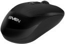 Беспроводная мышь Sven RX-380W чёрная (2,4 GHz, 3+1кл. 800-1600DPI, блист.)5