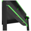 Игровой стол WARP Xt чёрно-зелёный (XT1-GR, сталь, ЛДСП, 100 х 60 х 70, кабель-менеджмент)4