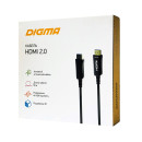 Кабель аудио-видео Digma HDMI 2.0 AOC HDMI (m)/HDMI (m) 50м. Позолоченные контакты черный (BHP AOC 2.0-50)5