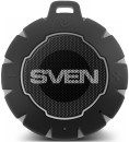 Мобильные колонки SVEN PS-95 1.0 чёрные (IPx7, 7W, USB, Bluetooth, подсветка, 1000 мA)4