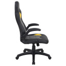 Кресло компьютерное BRABIX Skill GM-005 черный с желтым2