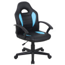 Кресло компьютерное BRABIX Spark GM-201 чёрный голубой
