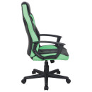 Кресло компьютерное BRABIX Fighter GM-008 черный/зеленый2