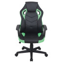 Кресло компьютерное BRABIX Fighter GM-008 черный/зеленый4