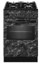 Плита Комбинированная Gefest ПГЭ 5502-04 0053 черный мрамор