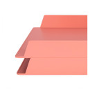 Лоток горизонтальный Deli NS021pink Nusign 325x240x45мм розовый4