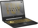 Ноутбук ASUS TUF Gaming A15 FX506QM-HN053 15.6" 1920x1080 AMD Ryzen 7-5800H SSD 512 Gb 16Gb WiFi (802.11 b/g/n/ac/ax) Bluetooth 5.2 NVIDIA GeForce RTX 3060 6144 Мб черный DOS 90NR0607-M002K03
