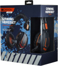 CANYON Gaming headset 3.5mm jack with microphone and volume control, with 2in1 3.5mm adapter, cable 2M, Black, 0.36kg3
