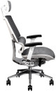 Кресло для геймеров Thermaltake CYBERCHAIR E500 серый белый2